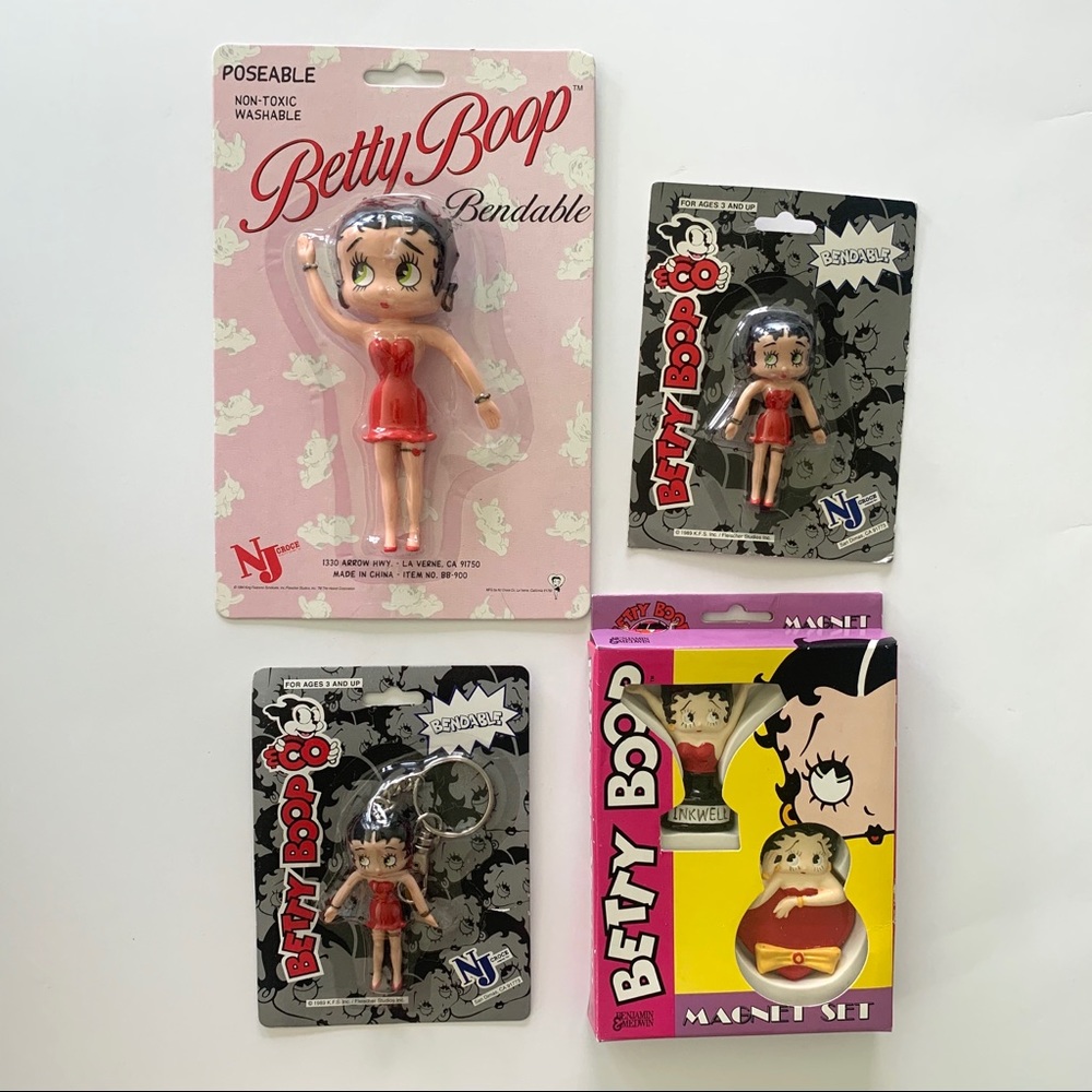 🆕 Betty Boop bundle set (4)